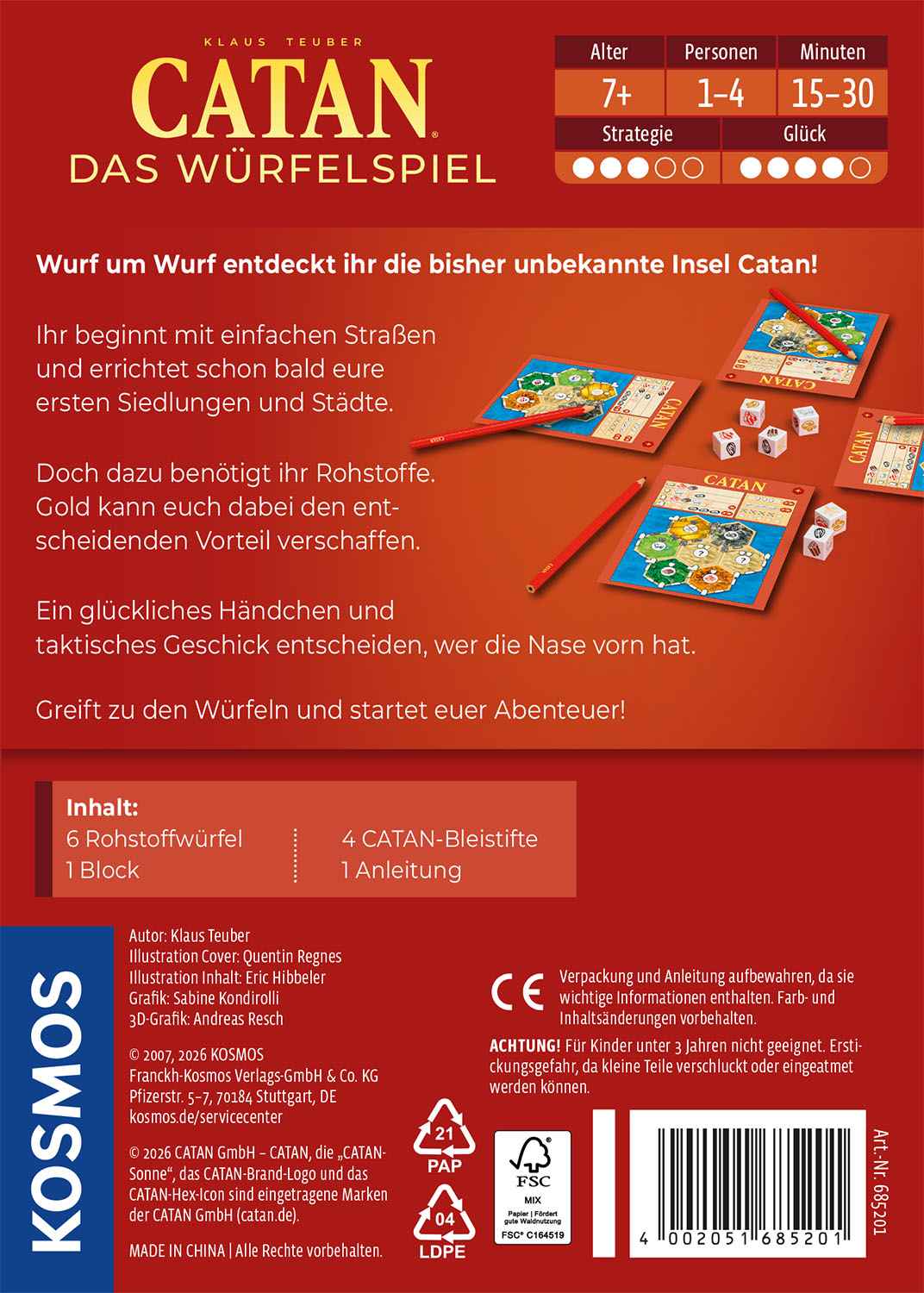 FKS6852010 CATAN – Das Würfelspiel 2