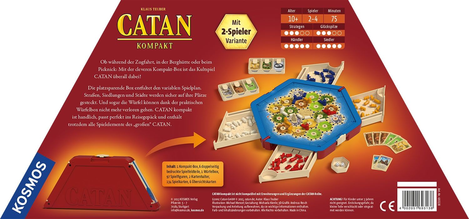 FKS6931380 Catan: Das Spiel kompakt 2