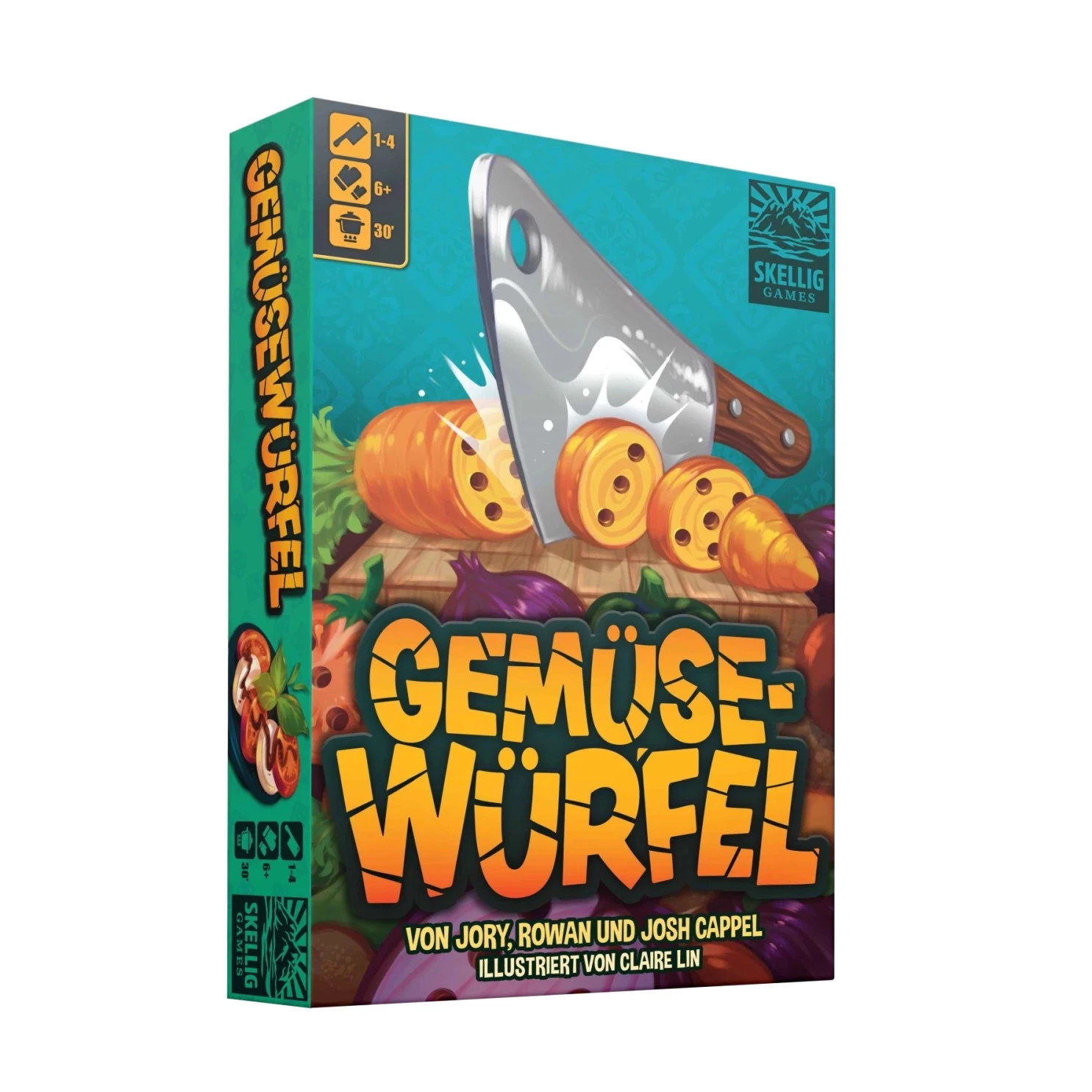 745604829175 Gemüsewürfel – Würfelspiel von Skellig Games 0