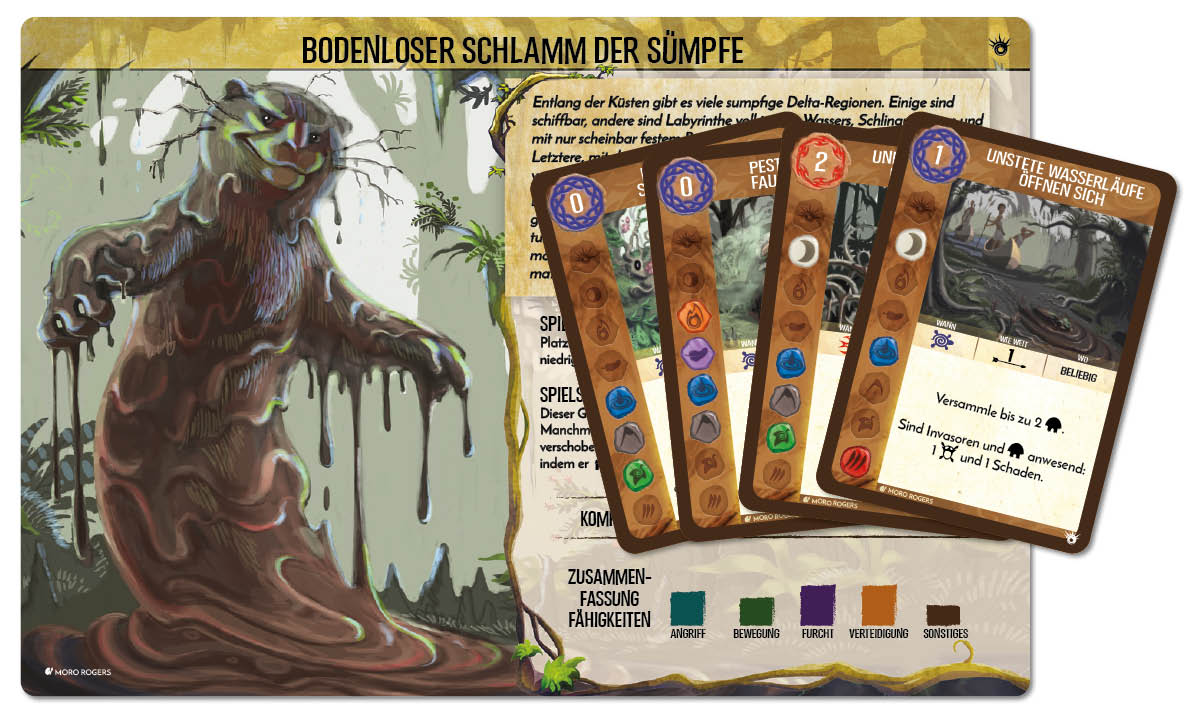 90022G Spirit Island: Bodenloser Schlamm der Sümpfe [Mini-Eweiterung] 1