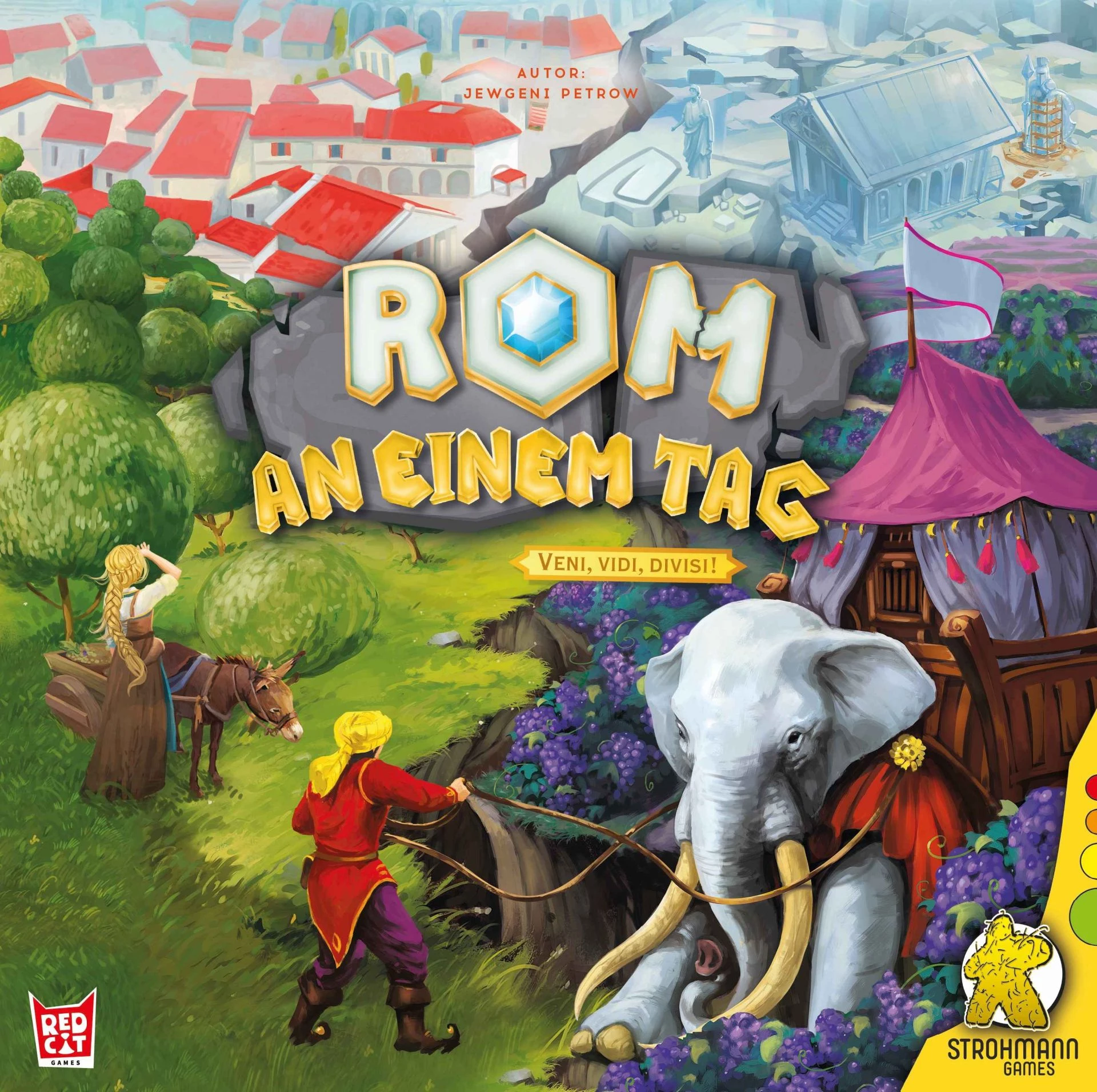4262412340396 Rom an einem Tag – Plättchenlegespiel von Strohmann Games 1
