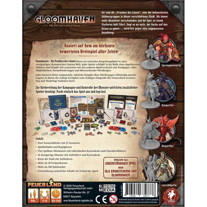 FEU63577 Gloomhaven – Die Pranken des Löwen 3