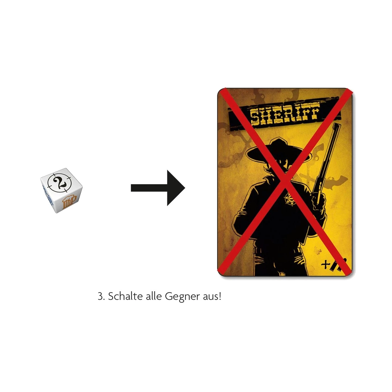 4011898361322 BANG! The Dice Game – Würfelspiel, deutsch, ABACUSSPIELE 5