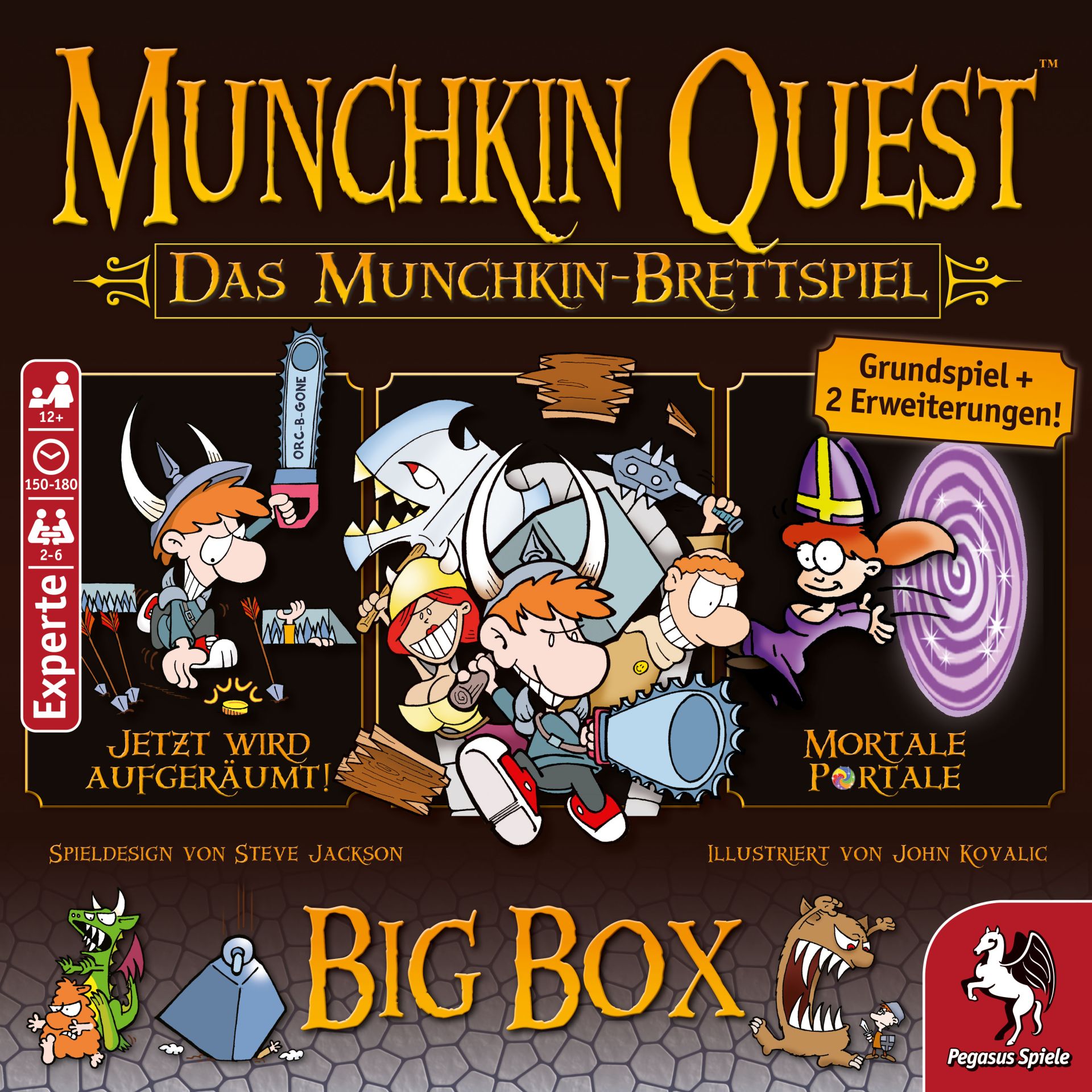 51953G Munchkin Quest Big Box 3