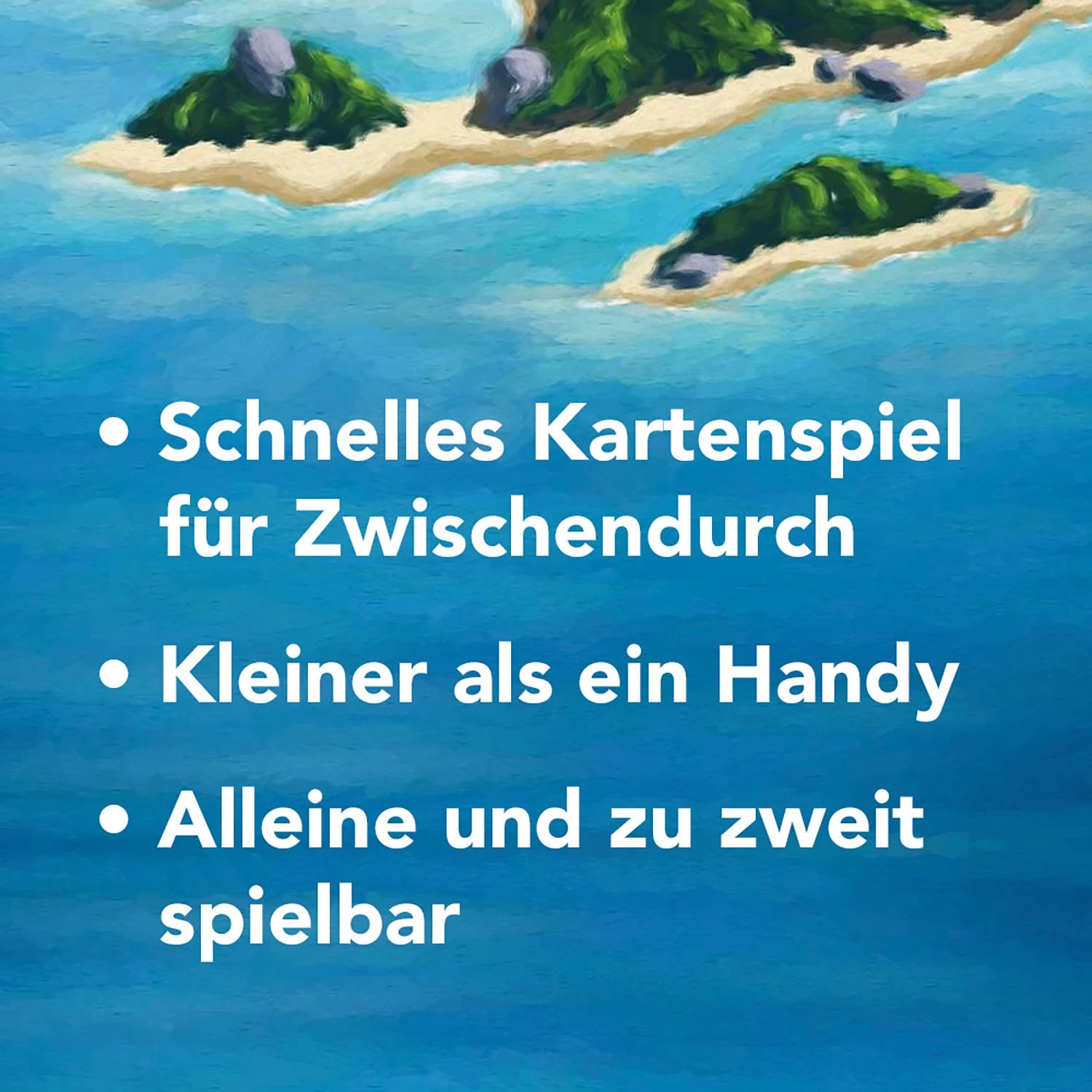 4002051741716 Kosmos Palm Island – Kartenspiel für 1–2 Personen 4