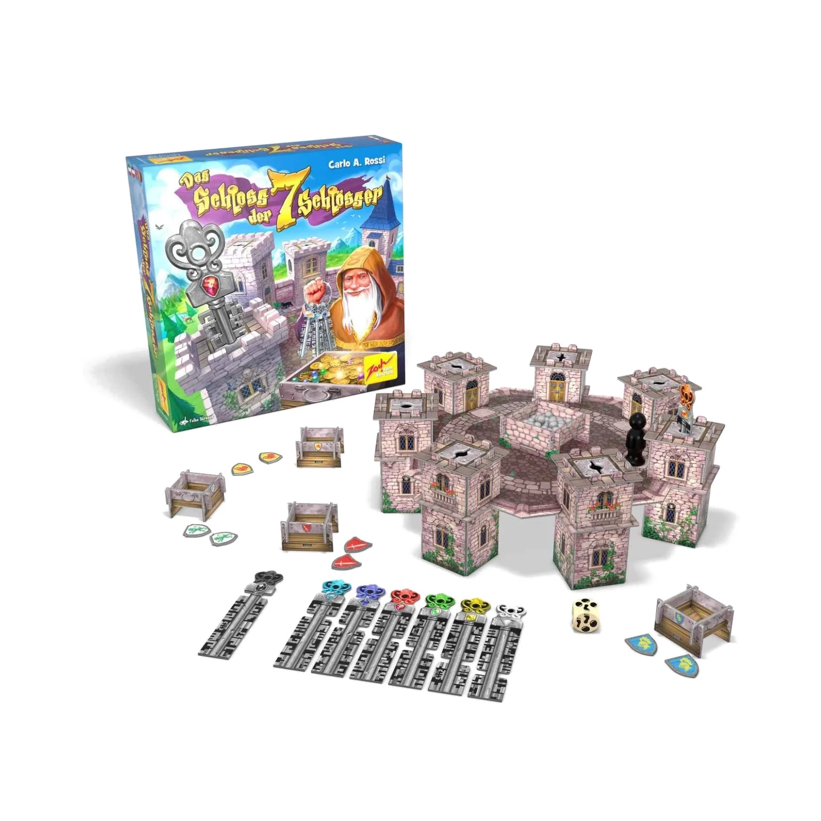4015682052045 Das Schloss der 7 Schlösser – Brettspiel von Zoch Verlag 4