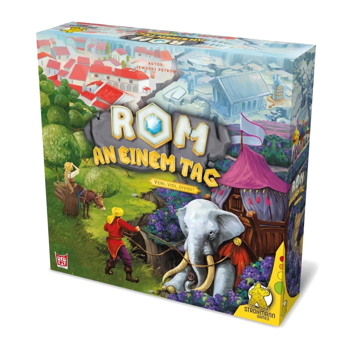 4262412340396 Rom an einem Tag – Plättchenlegespiel von Strohmann Games 0