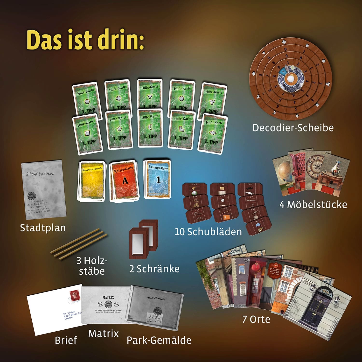 4002051683269 KOSMOS EXIT – Das Spiel: Das Verschwinden des Sherlock Holmes 2