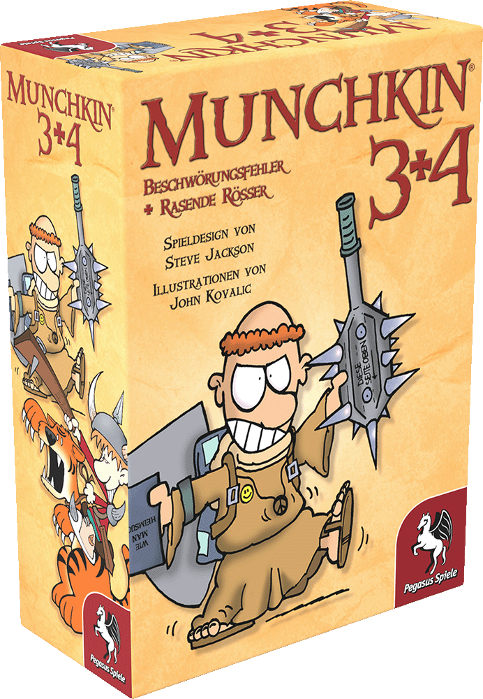 17224G Munchkin 3+4 [Erweiterung] 1