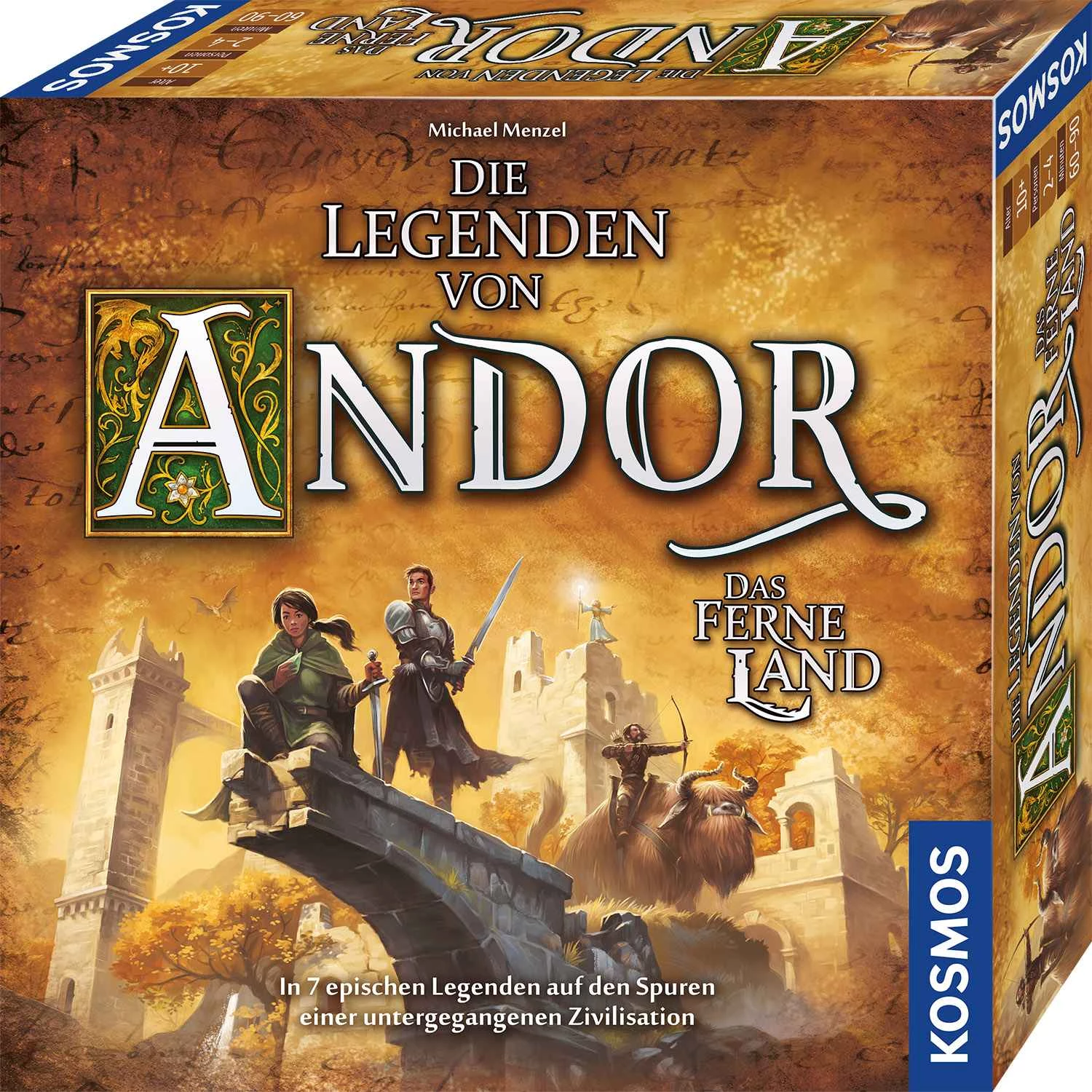 4002051685256 Die Legenden von Andor – Das ferne Land, kooperatives Brettspiel von KOSMOS 0