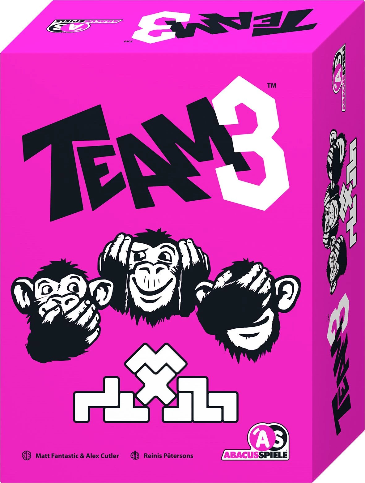 4011898641929 TEAM3 pink – kooperatives Bauspiel von ABACUSSPIELE 0