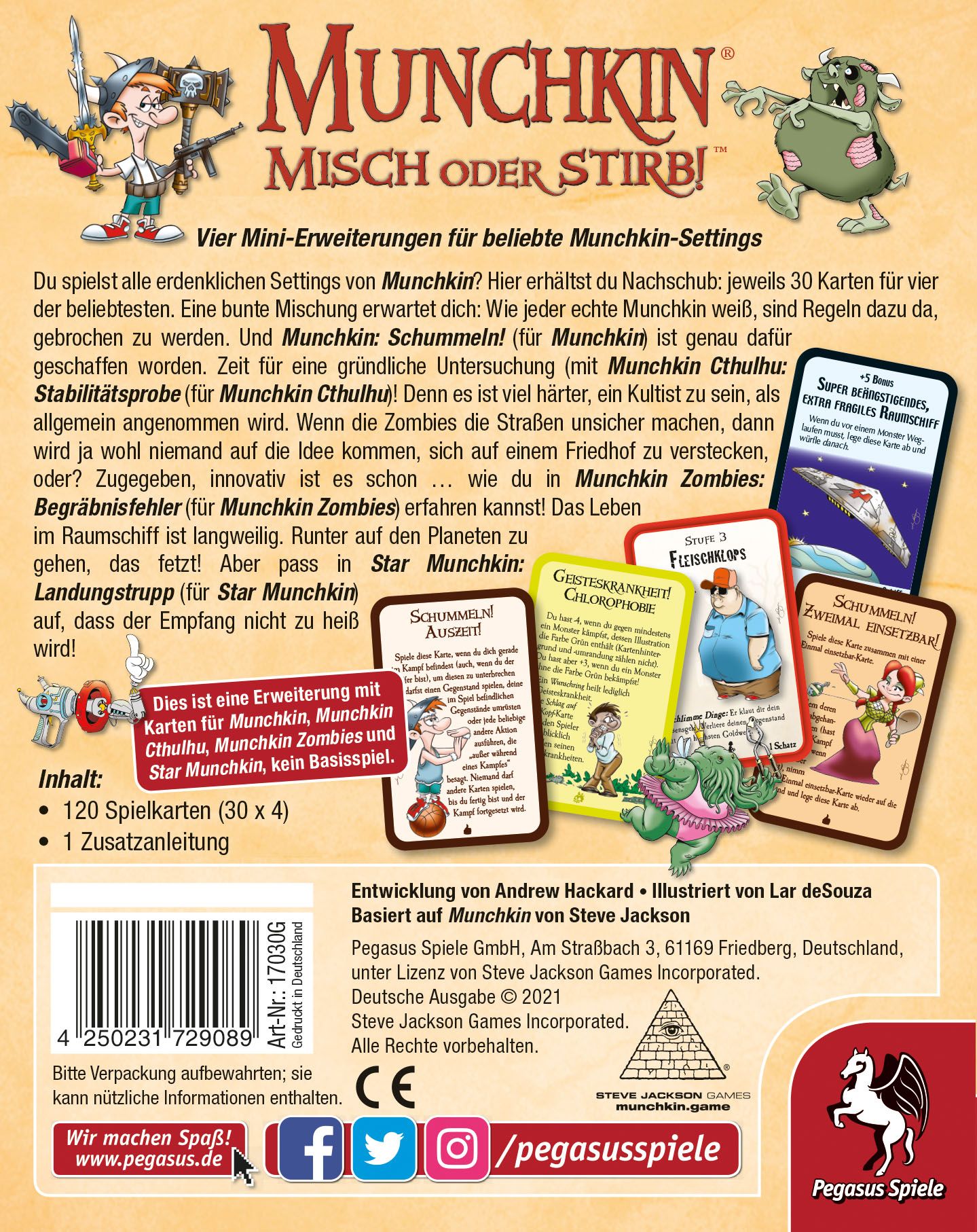 17030G Munchkin: Misch oder stirb! [Erweiterung] 4