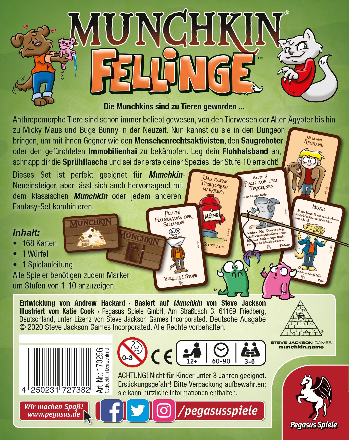 17025G Munchkin Fellinge 4