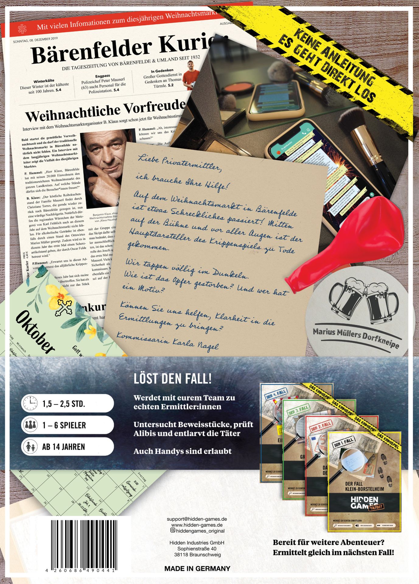 HID00007 Hidden Games Tatort: Eiskaltes Verbrechen 3