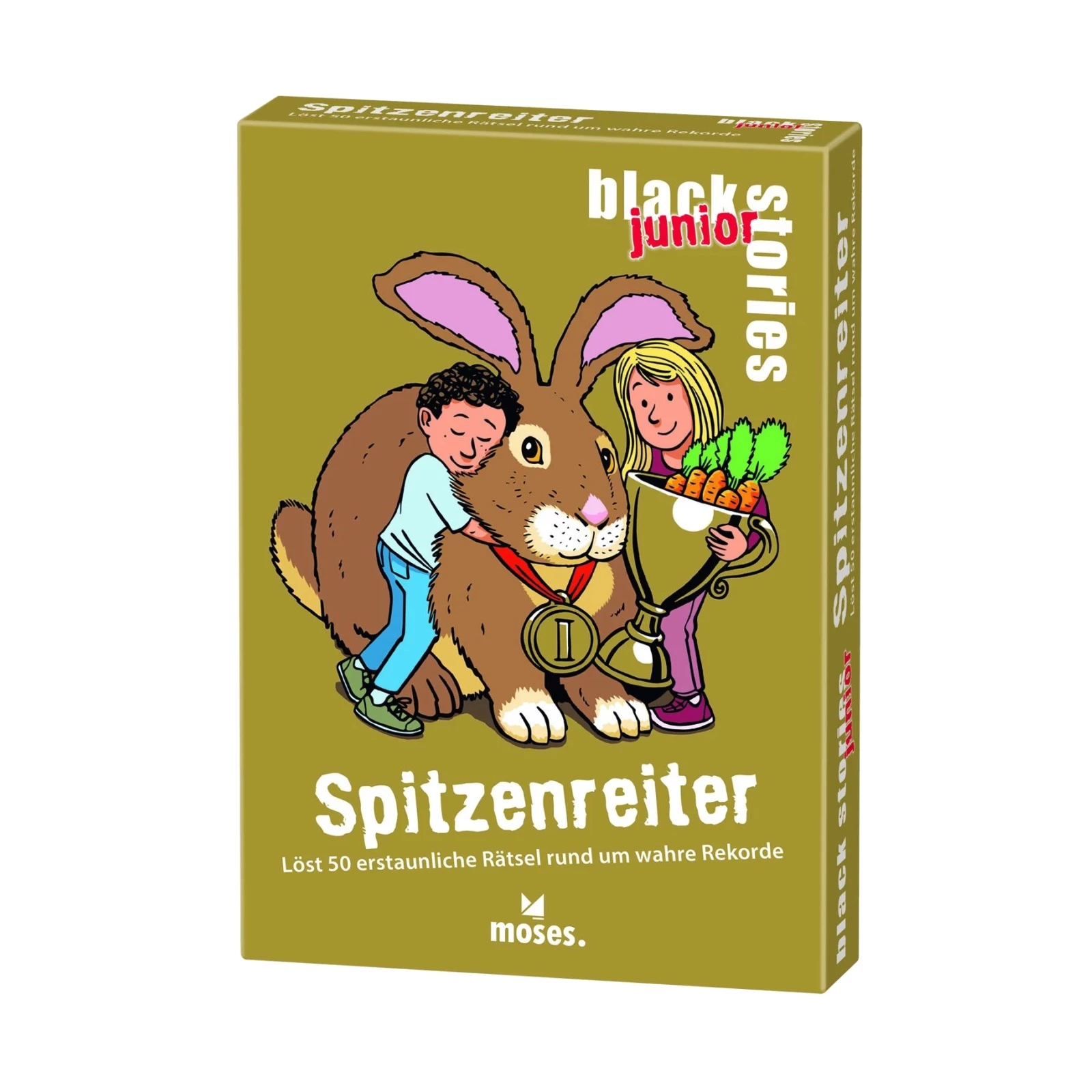 4033477900982 black stories junior – Spitzenreiter, Rätselkartenspiel von moses. 0
