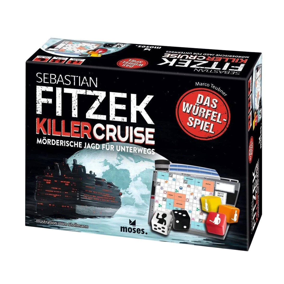 4033477901446 Moses Sebastian Fitzek Killercruise – Das Würfelspiel 0
