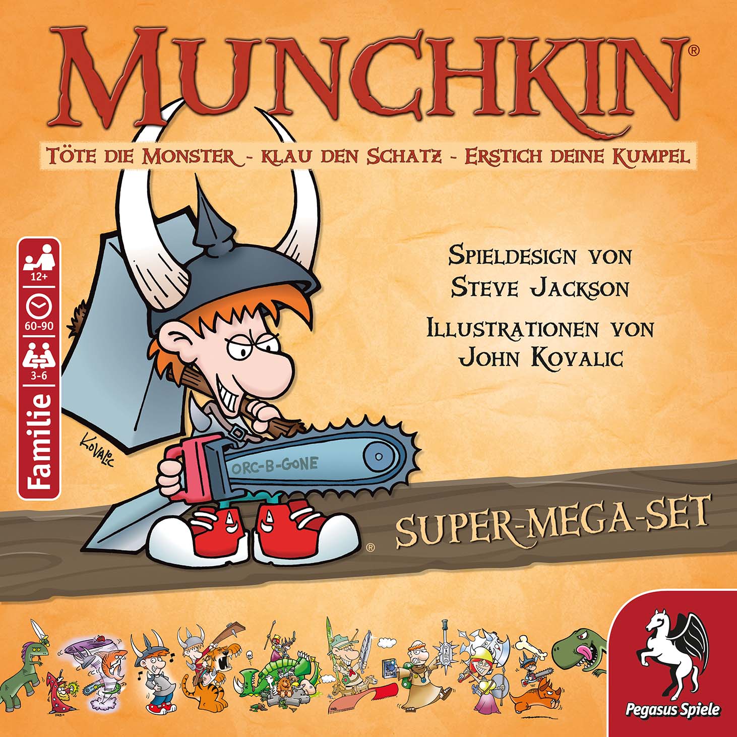 17035G Munchkin Fantasy Super-Mega-Set 3