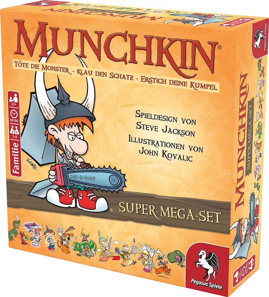 17035G Munchkin Fantasy Super-Mega-Set 2