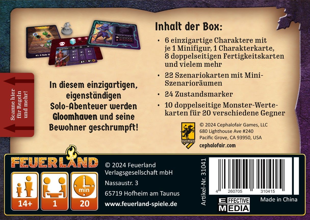 FEU31041 Gloomhaven: Knöpfe & Krabbler 3