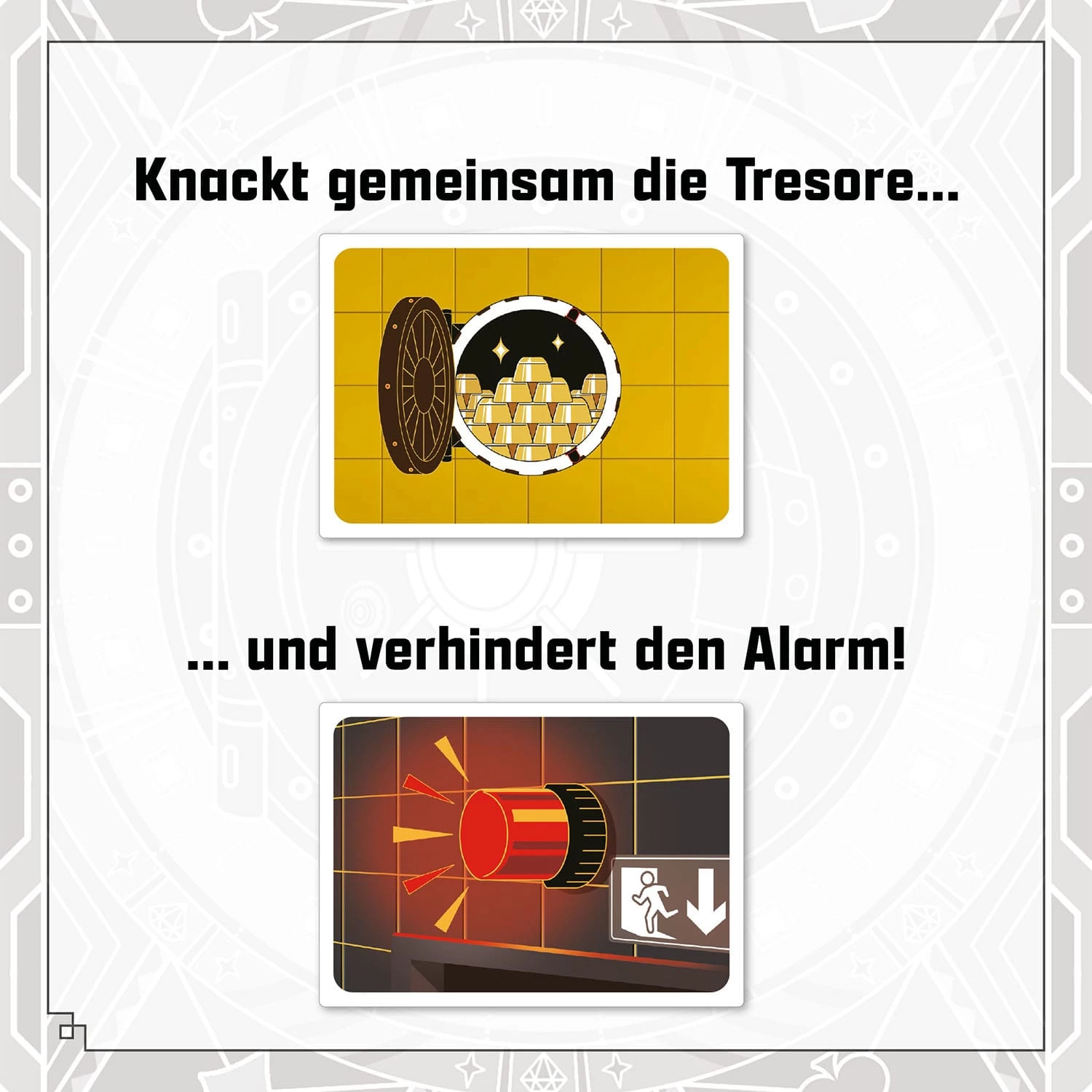 4002051683887 KOSMOS The Gang – kooperatives Poker-Kartenspiel für 3–6 Personen 4