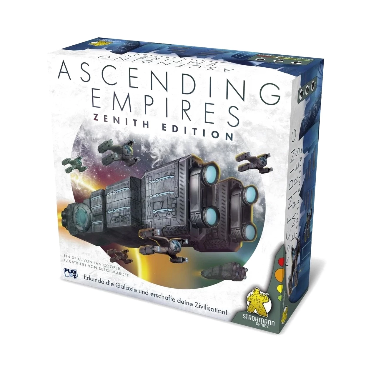 4262412340181 Ascending Empires: Zenith Edition – Brettspiel von Strohmann Games 0