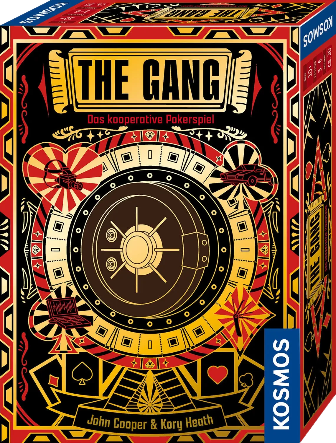4002051683887 KOSMOS The Gang – kooperatives Poker-Kartenspiel für 3–6 Personen 0