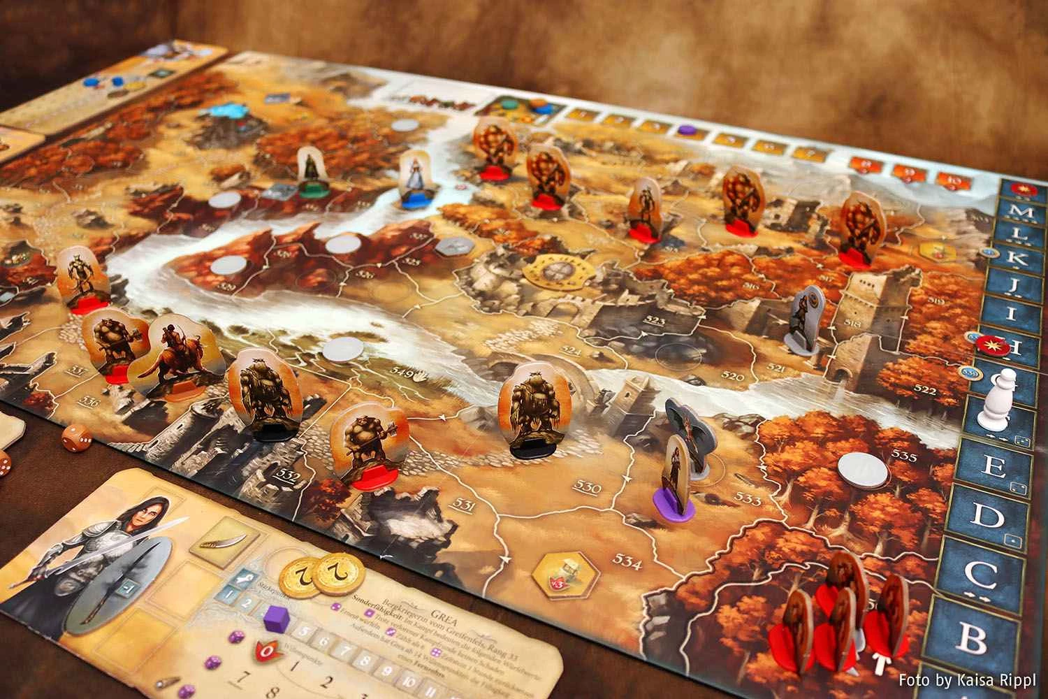 4002051685256 Die Legenden von Andor – Das ferne Land, kooperatives Brettspiel von KOSMOS 2