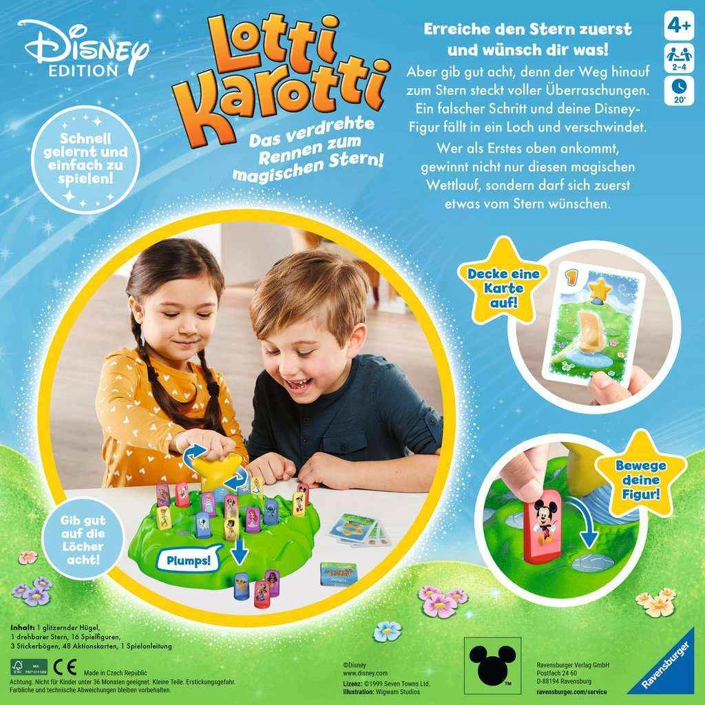 4005556248513 Ravensburger Lotti Karotti – Disney Edition, Kinderspiel ab 4 Jahren 2