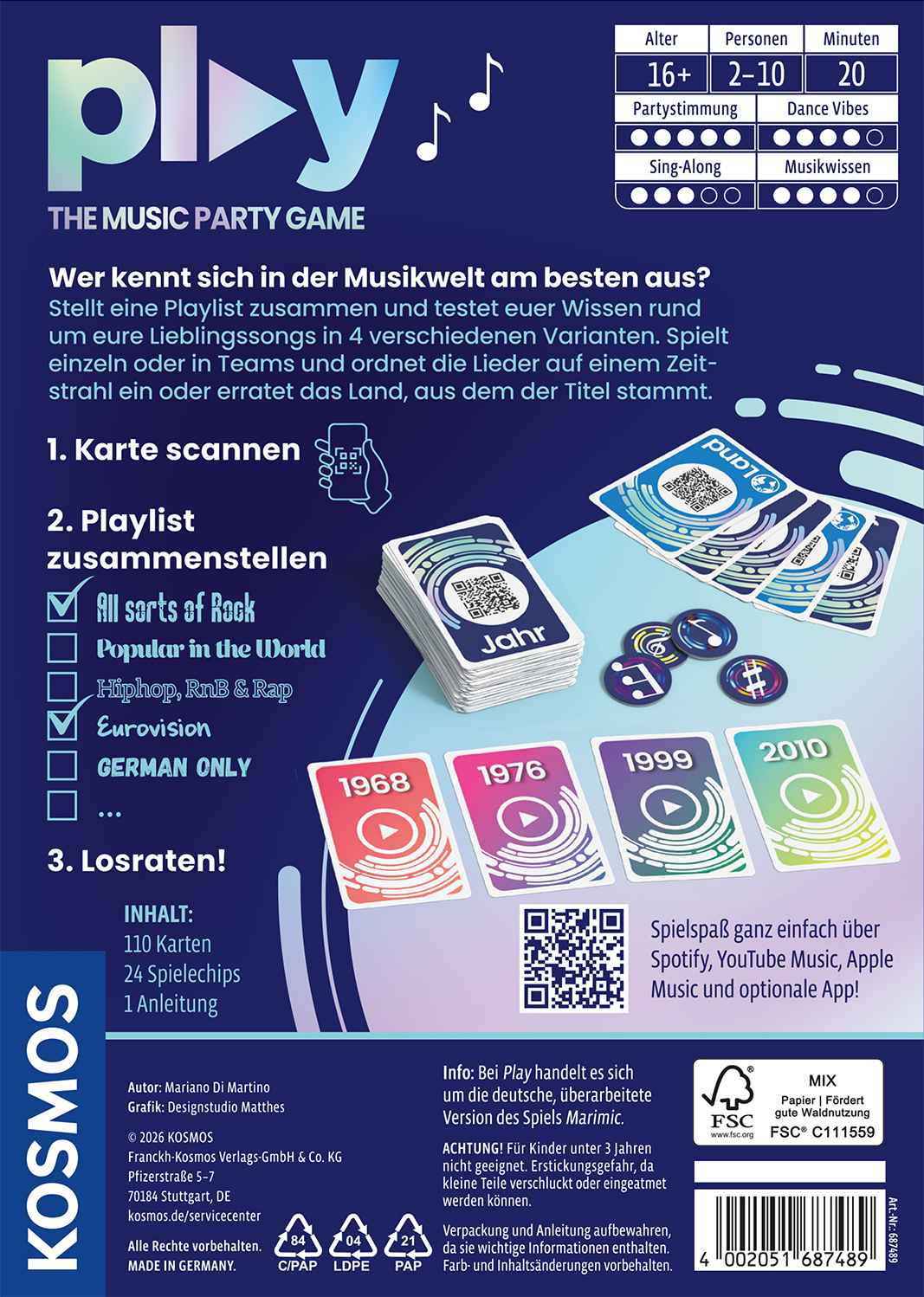 FKS6874890 PLAY – The Music Party Game 2