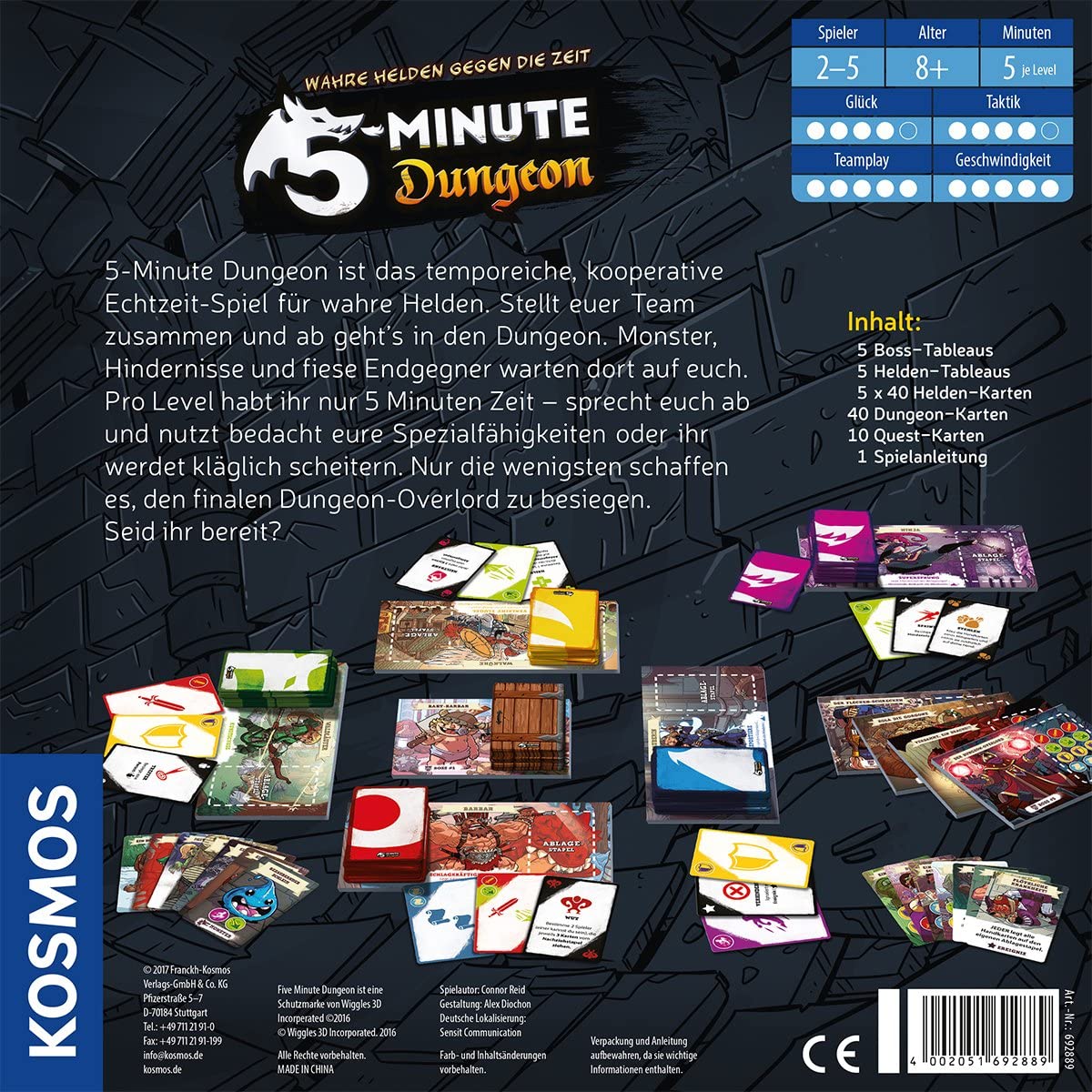 FKS6928890 5-Minute Dungeon – 5 Helden gegen die Zeit 2