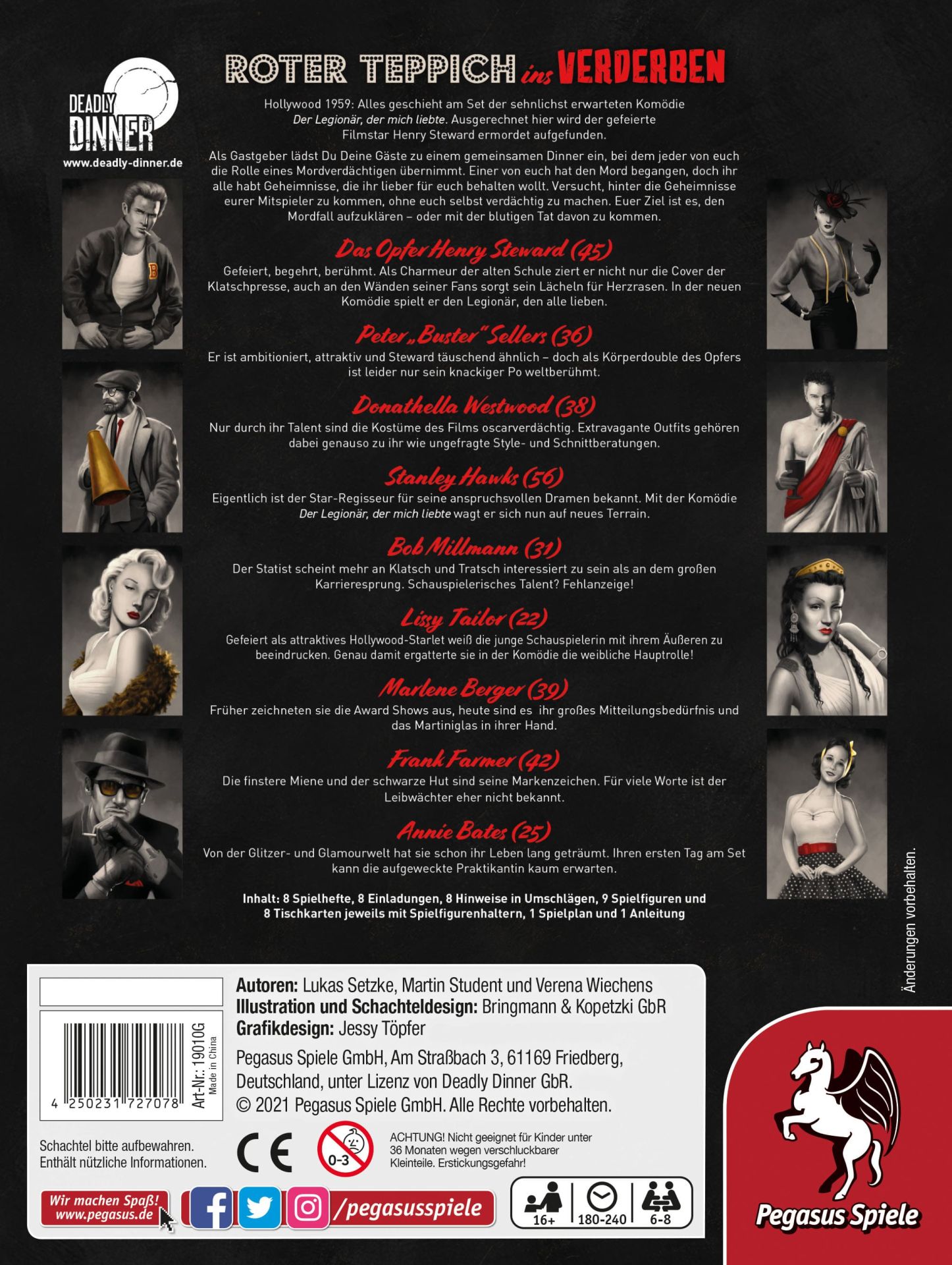 19010G Deadly Dinner - Roter Teppich ins Verderben 4
