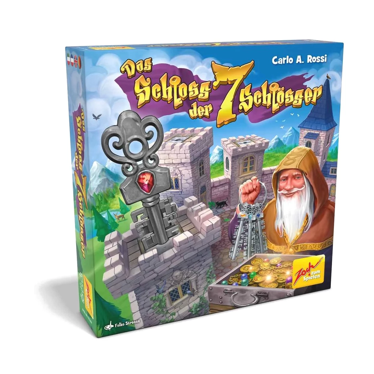4015682052045 Das Schloss der 7 Schlösser – Brettspiel von Zoch Verlag 0