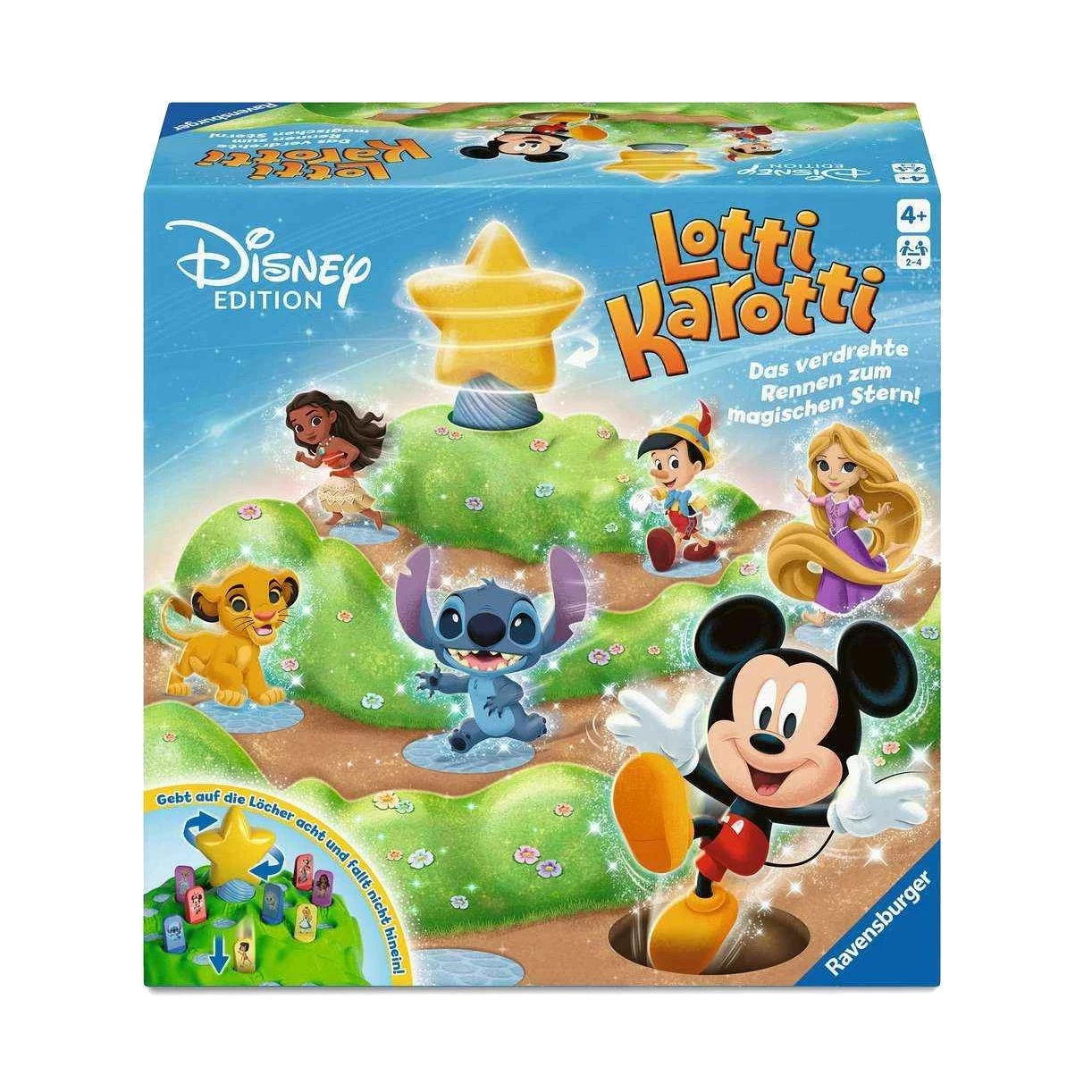 4005556248513 Ravensburger Lotti Karotti – Disney Edition, Kinderspiel ab 4 Jahren 1