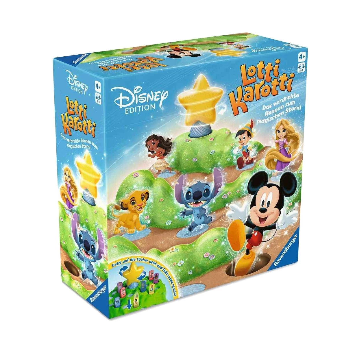 4005556248513 Ravensburger Lotti Karotti – Disney Edition, Kinderspiel ab 4 Jahren 0
