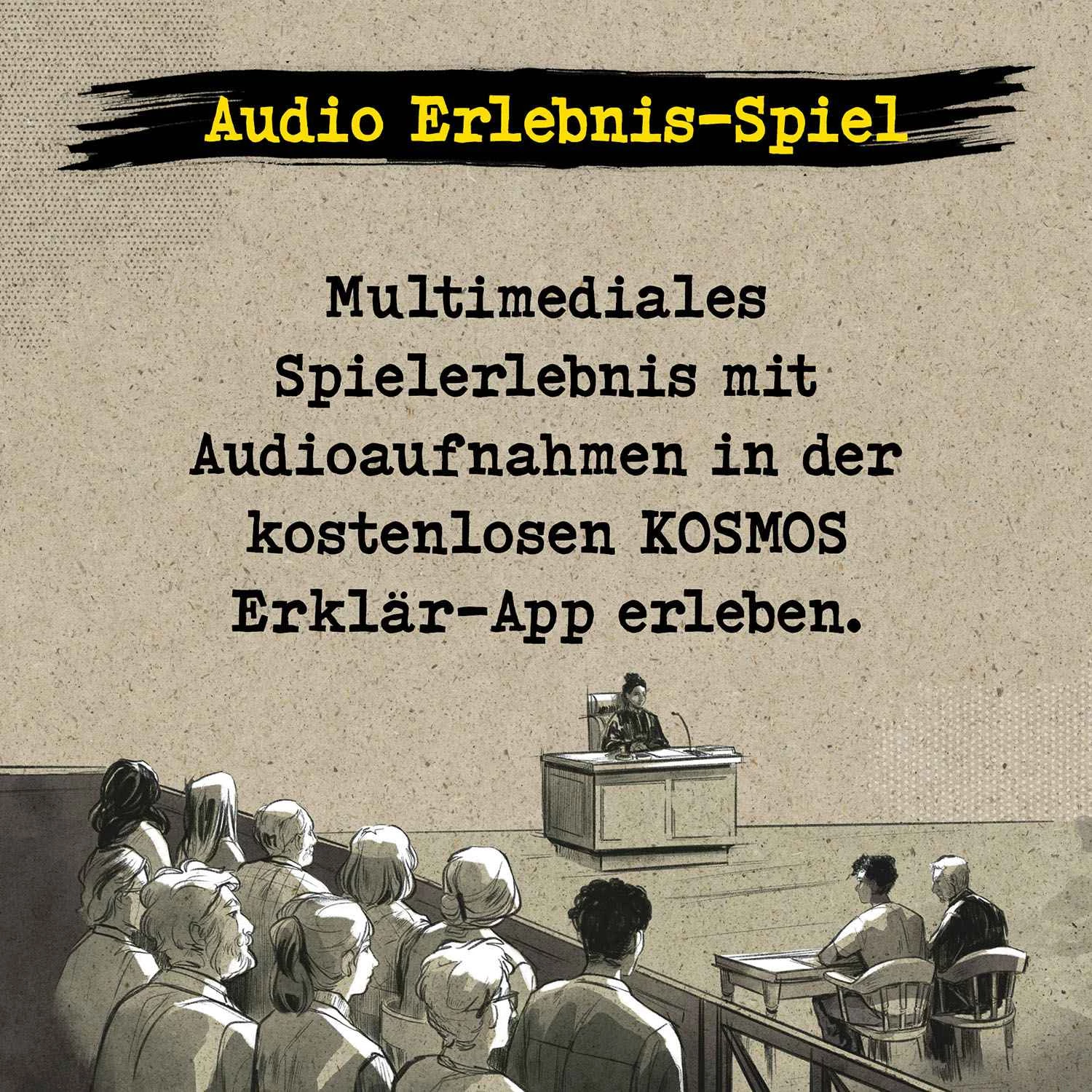4002051685041 KOSMOS Ihr seid die Jury: Zwei Gesichter – ein Schuss, Krimispiel 5