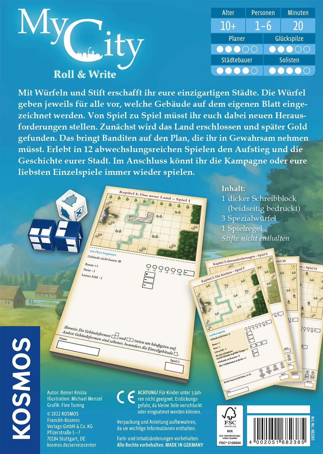 FKS6823850 My City – Roll & Write 2