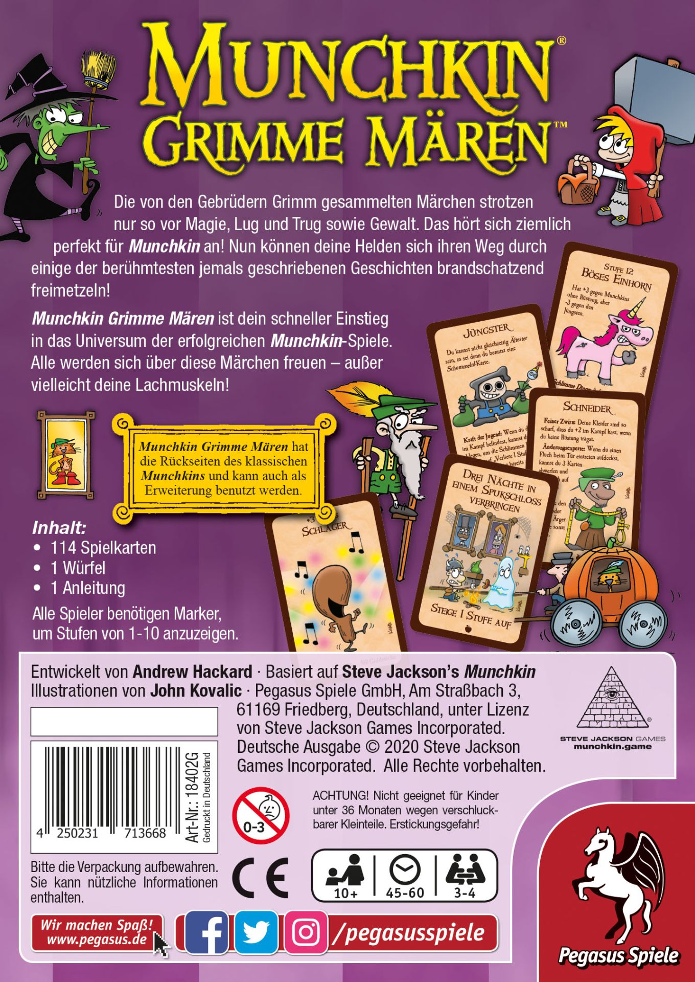 18402G Munchkin Grimme Mären 4