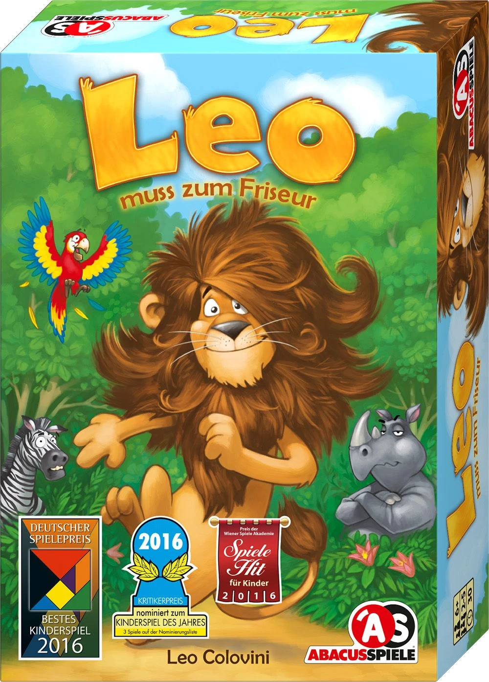 4011898041613 Leo muss zum Friseur – kooperatives Kinderspiel von ABACUSSPIELE 0