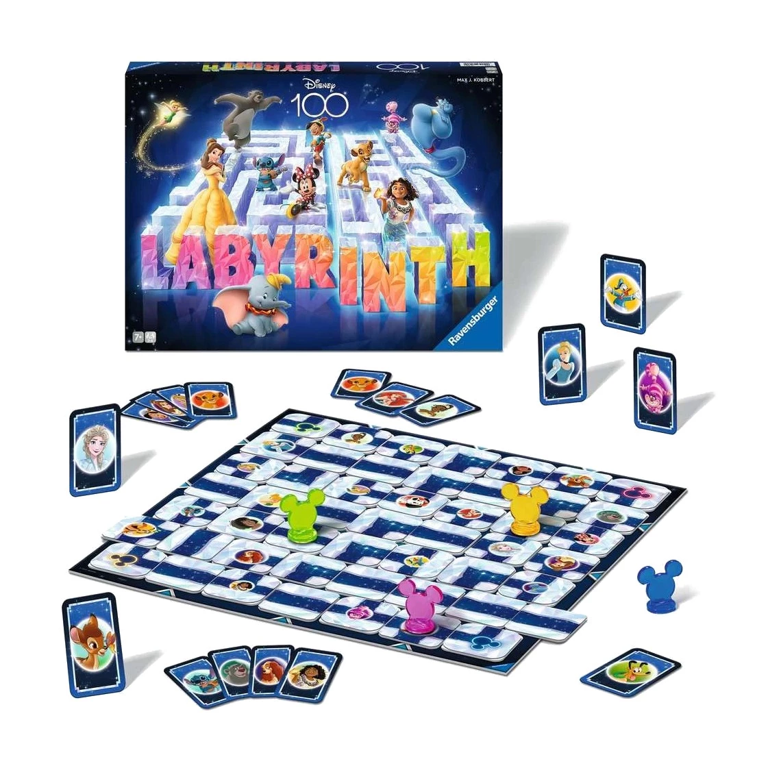 4005556274604 Ravensburger Das verrückte Labyrinth – Disney 100, Brettspiel 2