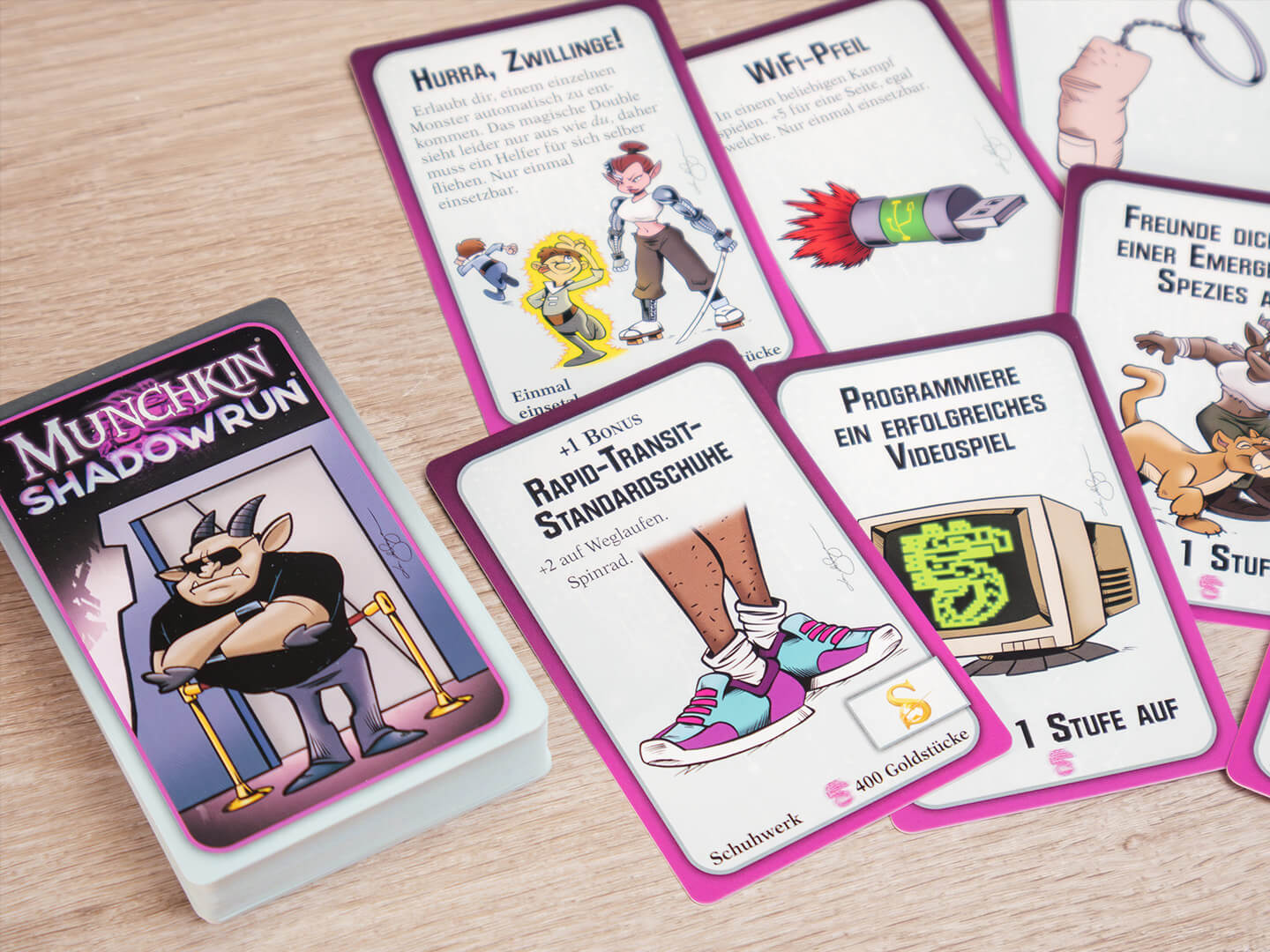 17038G Munchkin Shadowrun: Hack die Zukunft [Erweiterung] 5